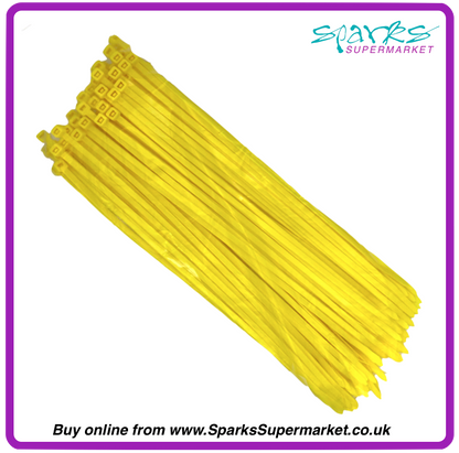 Fluorescent Cable Ties 300mm X 4.8mm