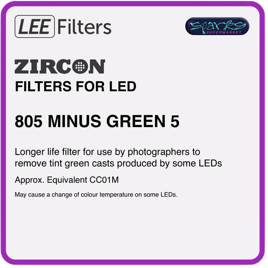 LEE ZIRCON 805 ZIRCON MINUS GREEN 5 - L805