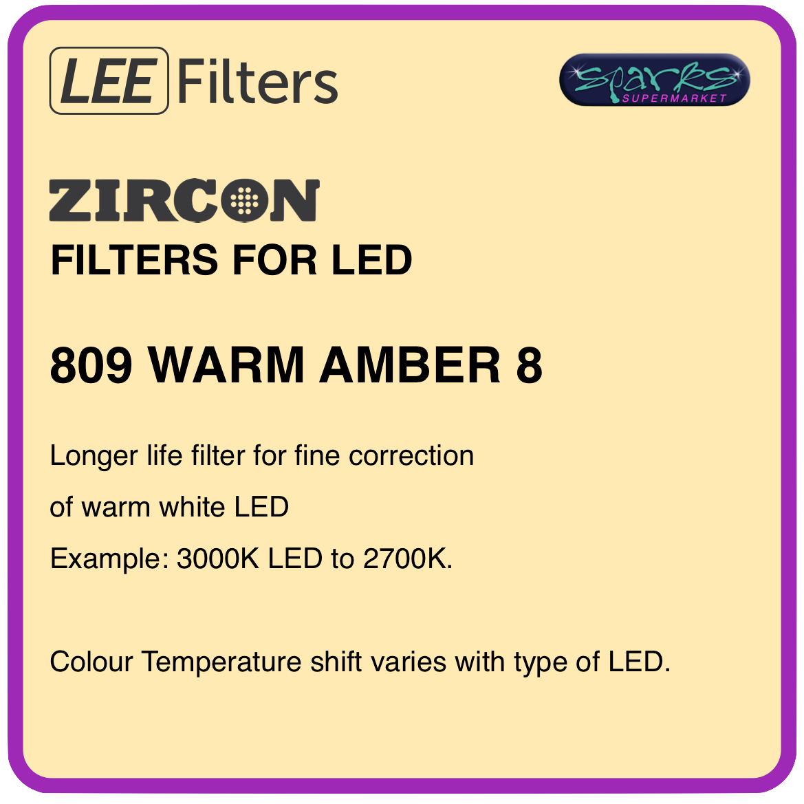 L809 LEE ZIRCON 809