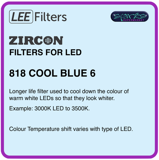 LEE ZIRCON 818 COOL BLUE 6 - L818