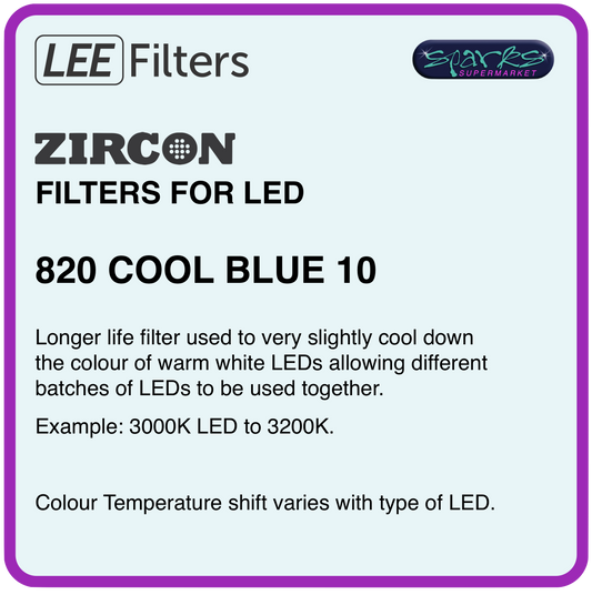 LEE ZIRCON 820 COOL BLUE 10 - L820